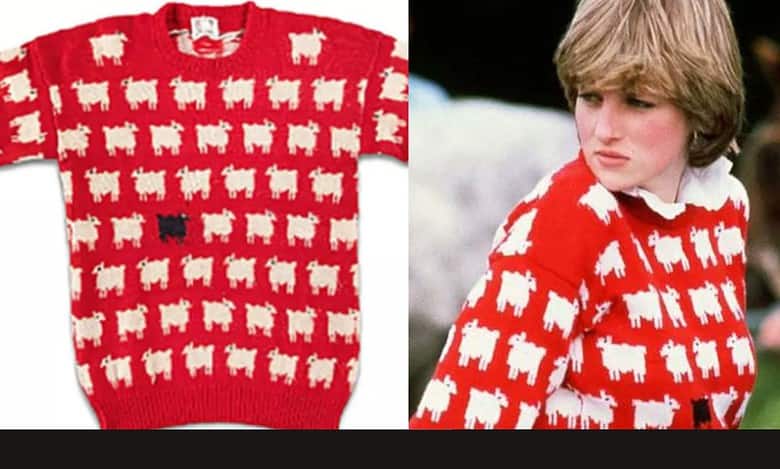 Princess Diana's 'historic' sheep sweater fetches over $1mn at auction