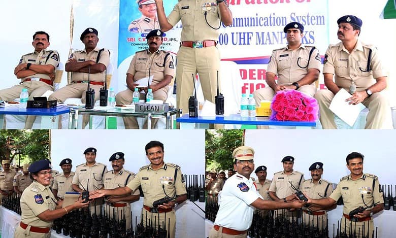 Hyderabad traffic cops get 1000 new VHF communication sets