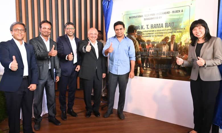 Hyderabad: KTR inaugurates International Tech Park at Madhapur