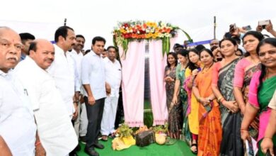 Hyderabad: KTR laid foundation for four-lane bridge on Musi