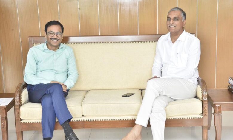 Operate direct trains from Siddipet to Tirupati, Bangalore: Harish Rao to SCR
