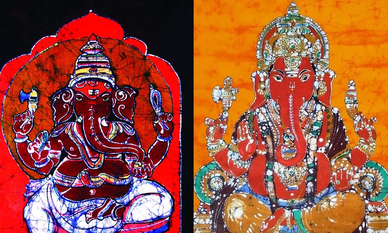 Ganesh Festival: Yasala Prakash draws series of paintings to celebrate the season