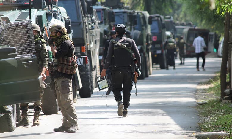 Kokernag Security Operation: Images from the standoff