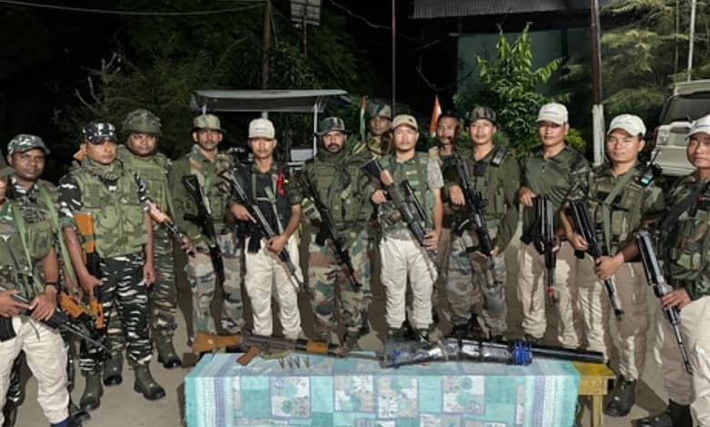 Looted arms recovered in Manipur