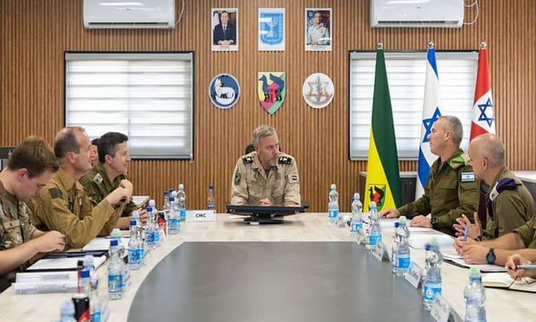 NATO military commander visits Israel
