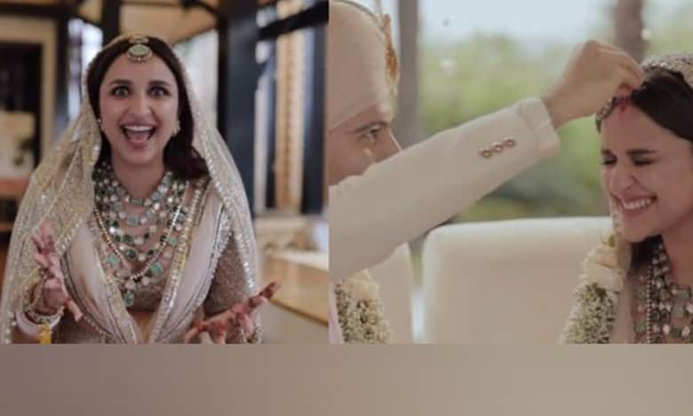 Parineeti Chopra screams her heart out after seeing baraat, don’t miss Raghav’s adorable reaction