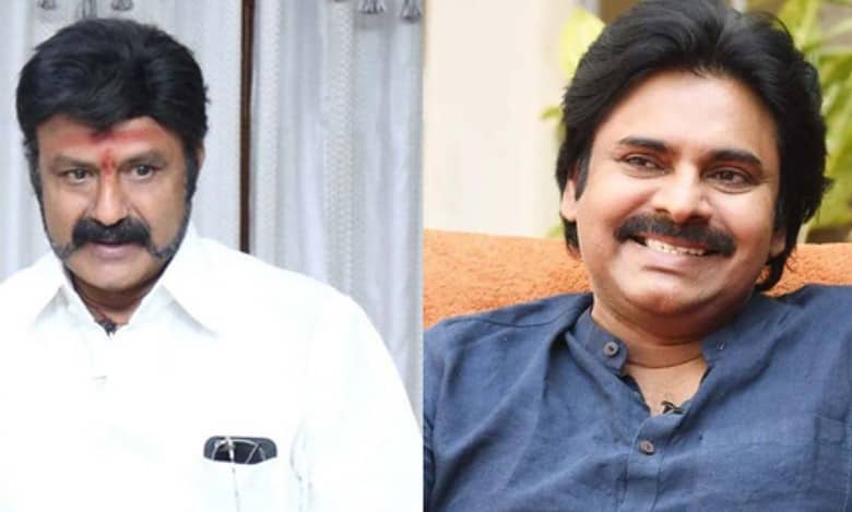 Telugu Desam Party (TDP) MLA N. Balakrishna and Jana Sena Party (JSP) leader Pawan Kalyan