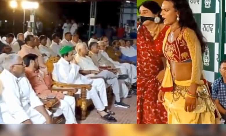 Lalu Prasad Yadav watches ‘Launda Nach’ at Rabri Devi’s residence in Patna