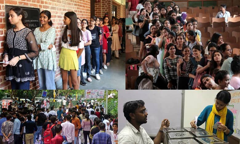 DU Students Union election: NSUI, ABVP trade barbs on poll day