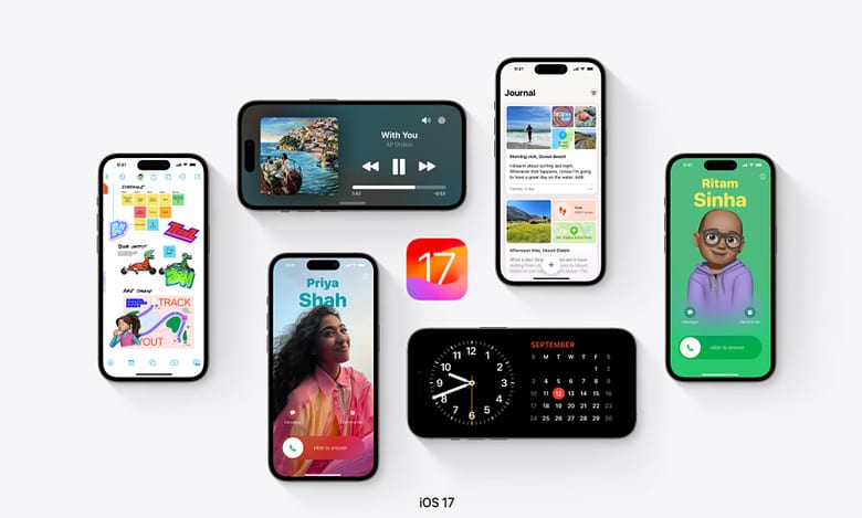 iOS 17 arrives with new features across Apple’s first-party apps
