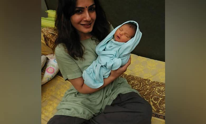 Raveena Tandon introduces her 'grandson' Rudra