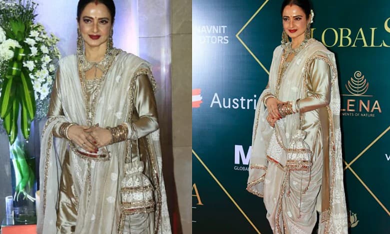 Rekha's Hyderabadi look wows internet again - Pics, videos