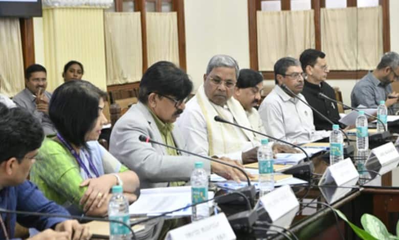 review meeting of the Commercial Tax Department in Karnataka
