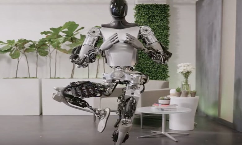 Musk showcases Tesla humanoid robot performing Yoga, Namaste