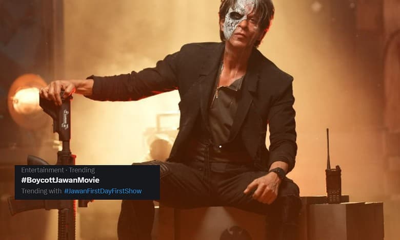 #BoycottJawan trends on Twitter ahead of SRK's movie release