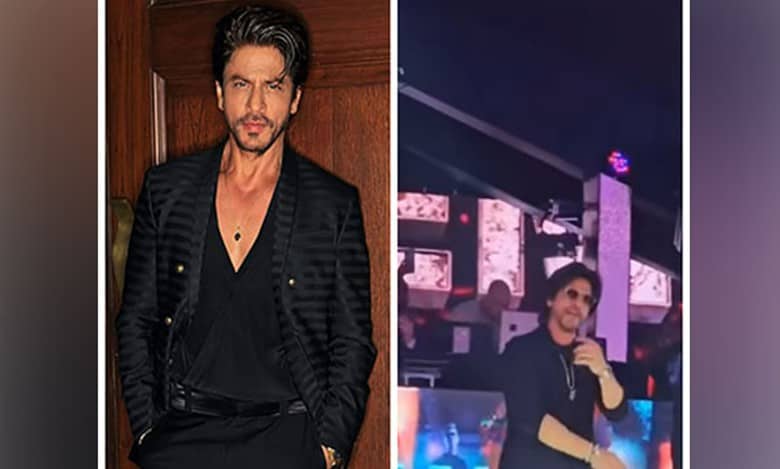 SRK dances with fans at a club in Dubai, check out videos