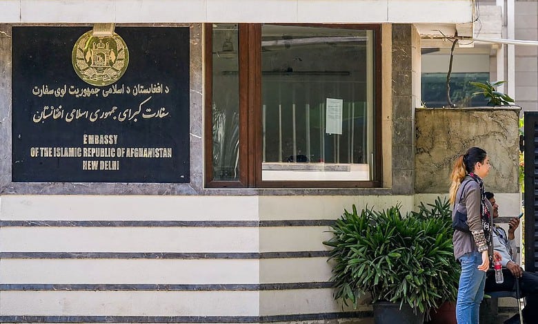 Afghan embassy in India announces shut down of operations