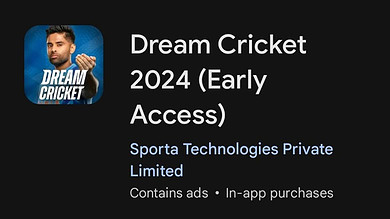 Dream11 parent launches its 1st cricket mobile game in India