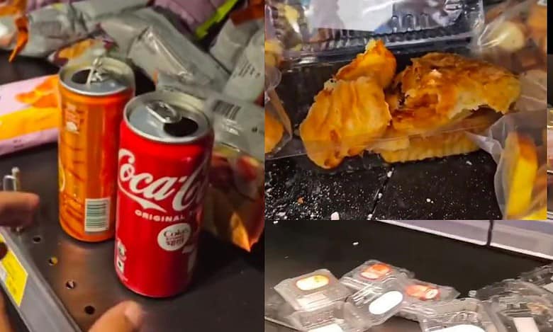 Crowd at LuLu Mall binge snacks, flee without paying