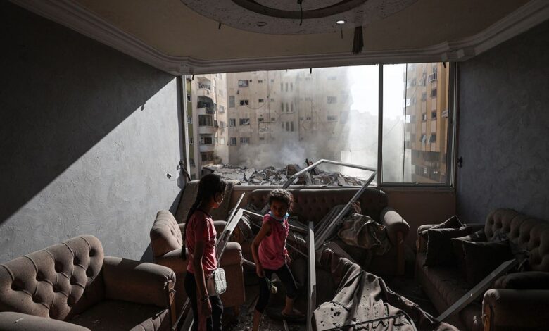 Fears of huge ground invasion of Gaza grow as Israel vows ‘mighty vengeance’