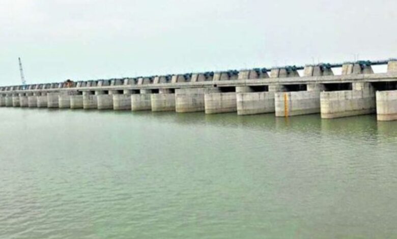 Telangana: Central team visits KLIP barrage to assess damage