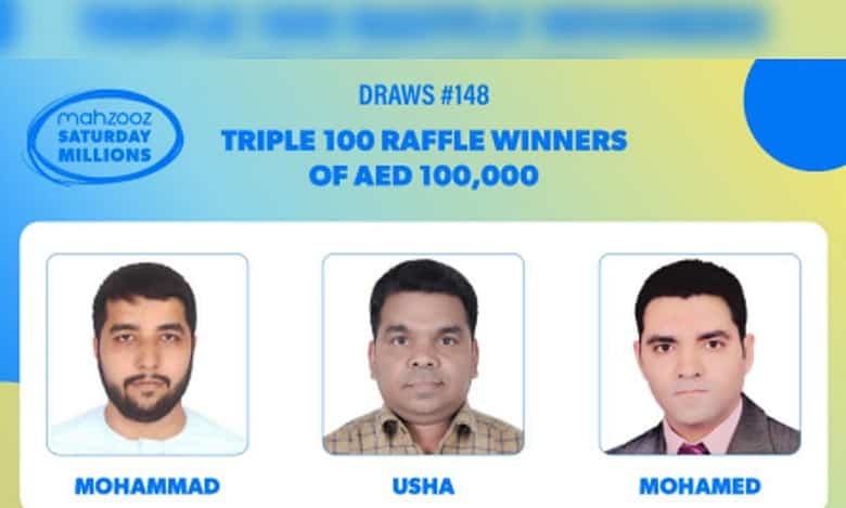 UAE: 3 including Indian expat win Rs 22 lakh each with Mahzooz' new prize structure