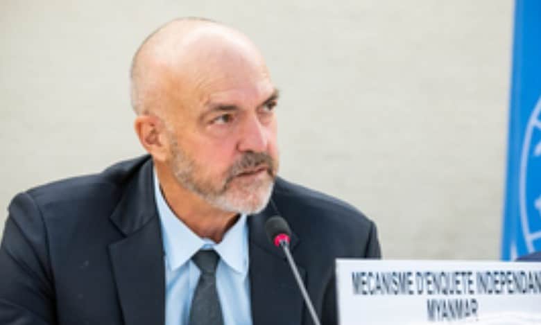 Nicholas Koumjian, the head of the Independent Investigative Mechanism for Myanmar