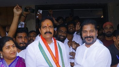Hyderabad: BRS Madhapur corporator Jagadeeshwar Goud joins Congress