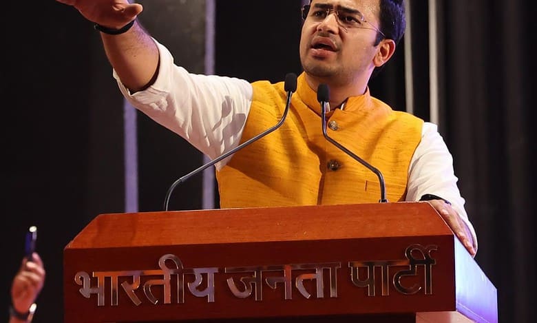 Hyderabad: Slogans against MP Tejasvi Surya as BJYM meet turns into ruckus