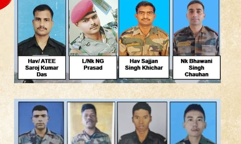 Sikkim flash floods: Mortal remains of 8 Army personnel recovered