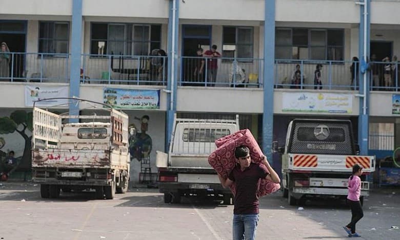 Number of displaced persons in Gaza spikes to 187,518: UN