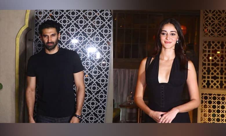 Aditya, Ananya twin in black as they step out for romantic date