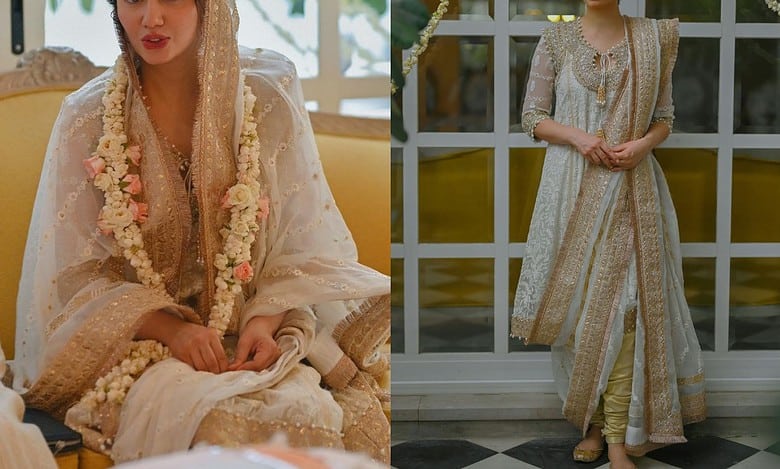 Mahira Khan wears Hyderabadi Khada Dupatta for her Nikah - pics