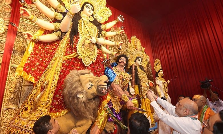 union Minister Amit Shah in West Bengal