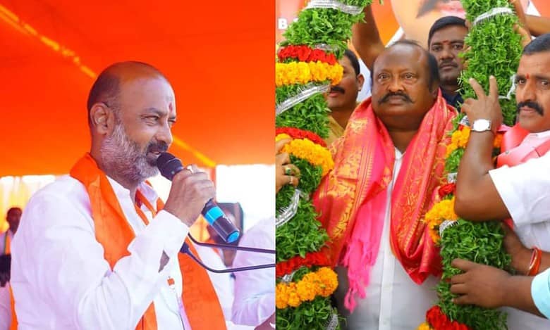 Bandi Sanjay vs Gangula Kamalakar intensifies as 200 Karimnagar BJP workers join BRS