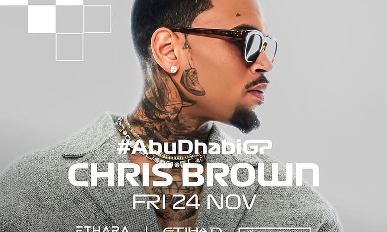 RnB singer Chris Brown to perform at Abu Dhabi Grand Prix