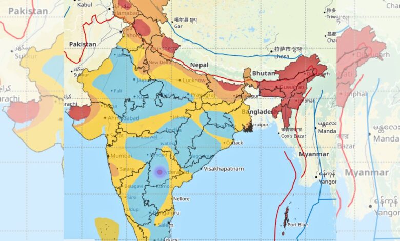 Telangana: 2.5 magnitude Earthquake hits 25 kms East of Hyderabad
