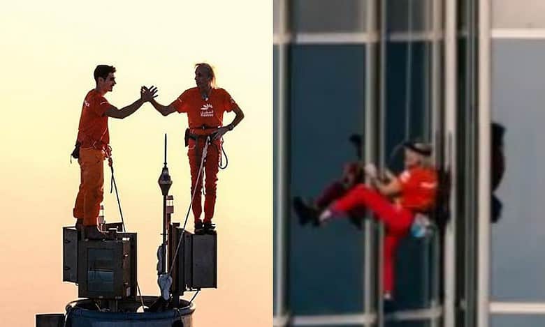 Watch: French 'spiderman' climbs Burj Khalifa