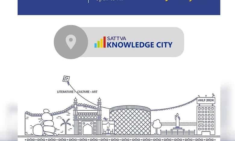 Hyderabad Literary Festival 2024 to be held at Sattva Knowledge City