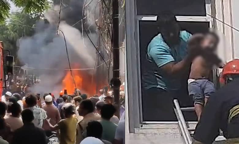 fire in Bazarghat