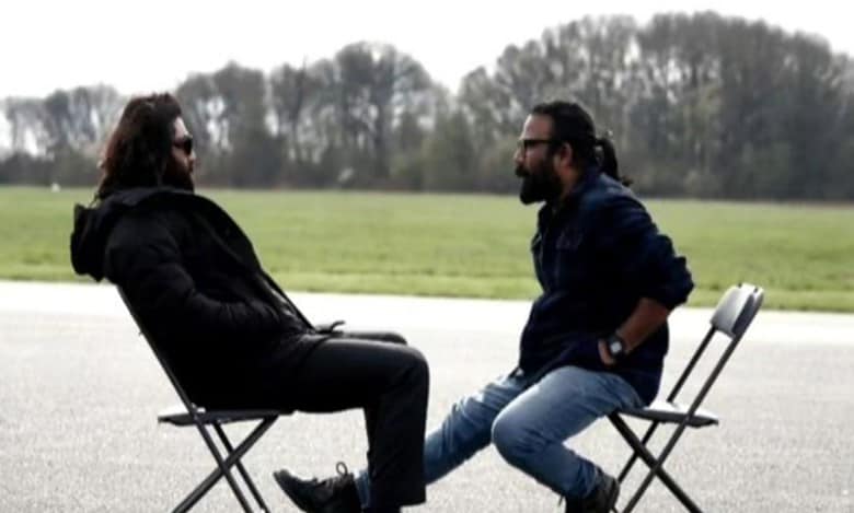 Sandeep Reddy Vanga shares unseen picture with Ranbir Kapoor from sets of 'Animal'