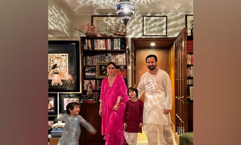 Kareena Kapoor's struggle for perfect Diwali family pic continues
