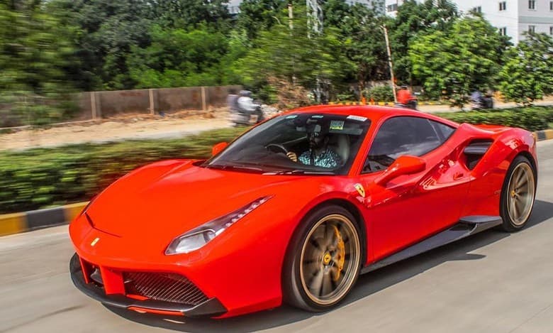 Hyderabad: Naga Chaitanya spotted in his Ferrari, guess price?