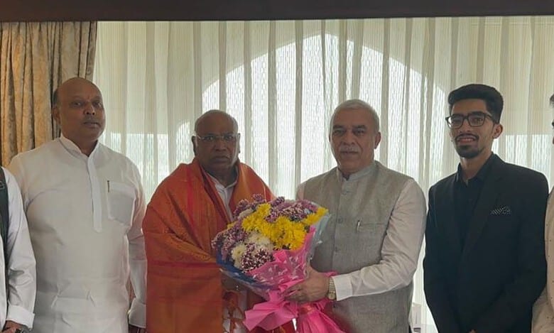 Grandson of 7th Nizam of Hyderabad Najaf Ali Khan joins Congress
