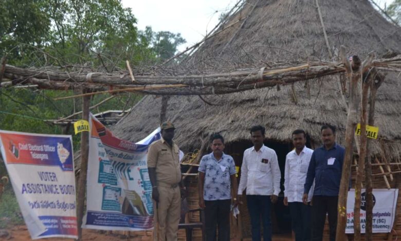 Telangana: Polling teams deep in Nallamala forest ensure every tribal vote counts