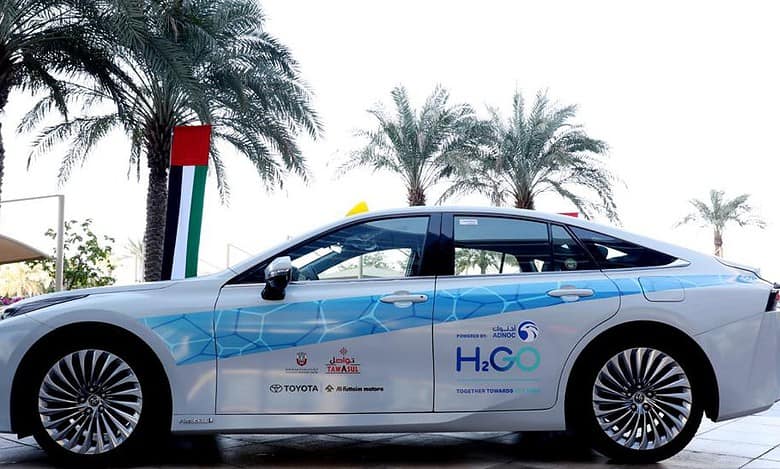 Abu Dhabi launches first hydrogen powered taxi