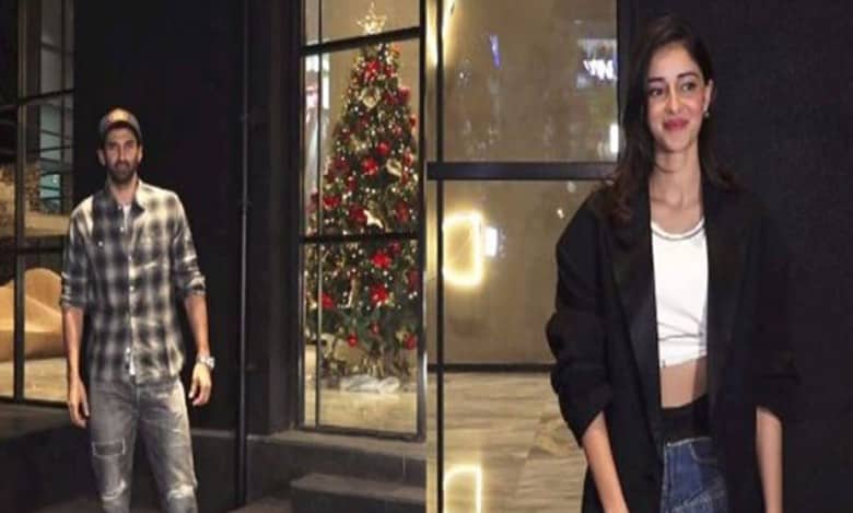 Aditya Roy Kapur attends rumoured girlfriend Ananya Panday starrer Kho Gaye Hum Kahan's screening in style