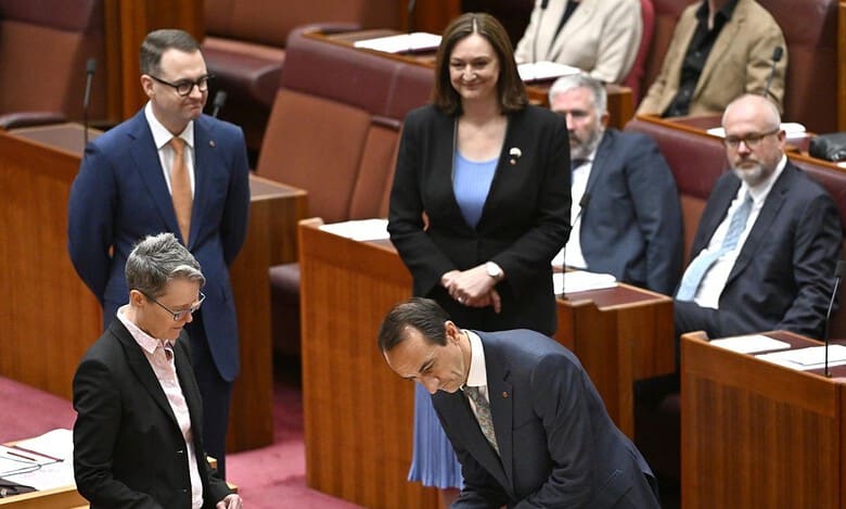 Indian-origin Dave Sharma officially sworn in as senator in Australia