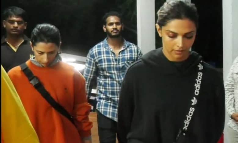 Deepika Padukone arrives in Tirumala to seek blessings of Lord Venkateswara with sister Anisha