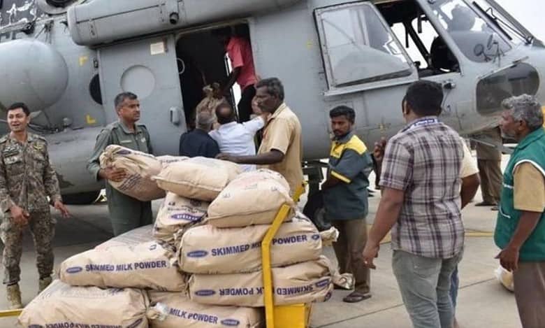 Heavy rains wreak havoc in South Tamil Nadu: Rescue and relief operations in full swing Read more At: https://aninews.in/news/national/general-news/iaf-indian-army-join-forces-as-unprecedented-rainfall-floods-tamil-nadu20231219001232/